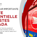 MISE À JOUR IMPORTANTE: Grève potentielle à Postes Canada